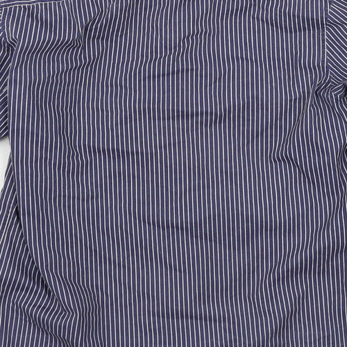 Burton Mens Black Striped   Button-Up Size S