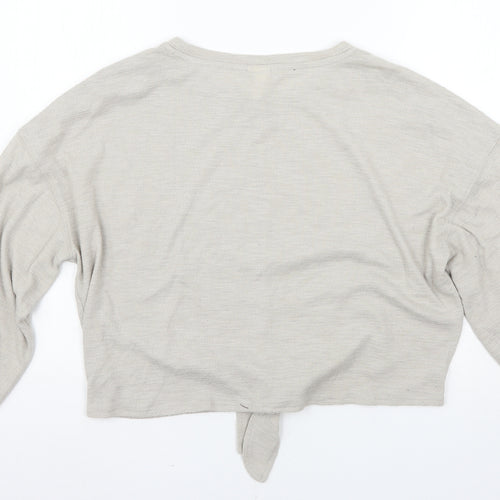 H&M Womens Beige   Pullover Jumper Size M