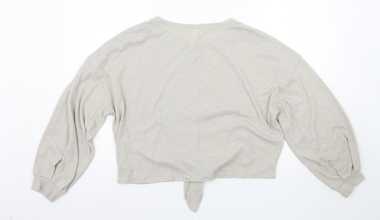 H&M Womens Beige   Pullover Jumper Size M