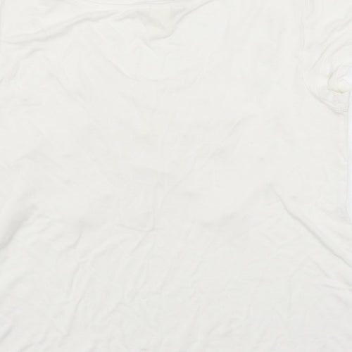 H&M Womens White   Basic T-Shirt Size S