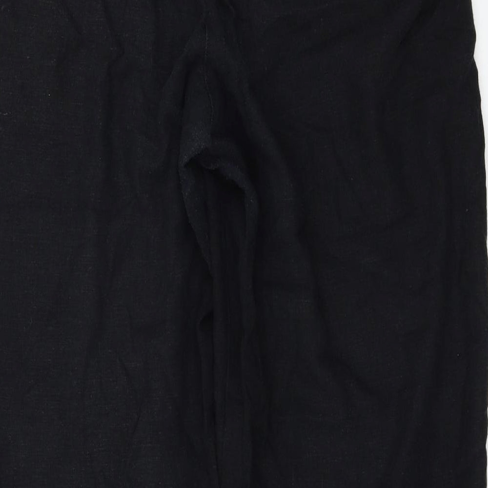George Womens Black   Trousers  Size 12 L28 in