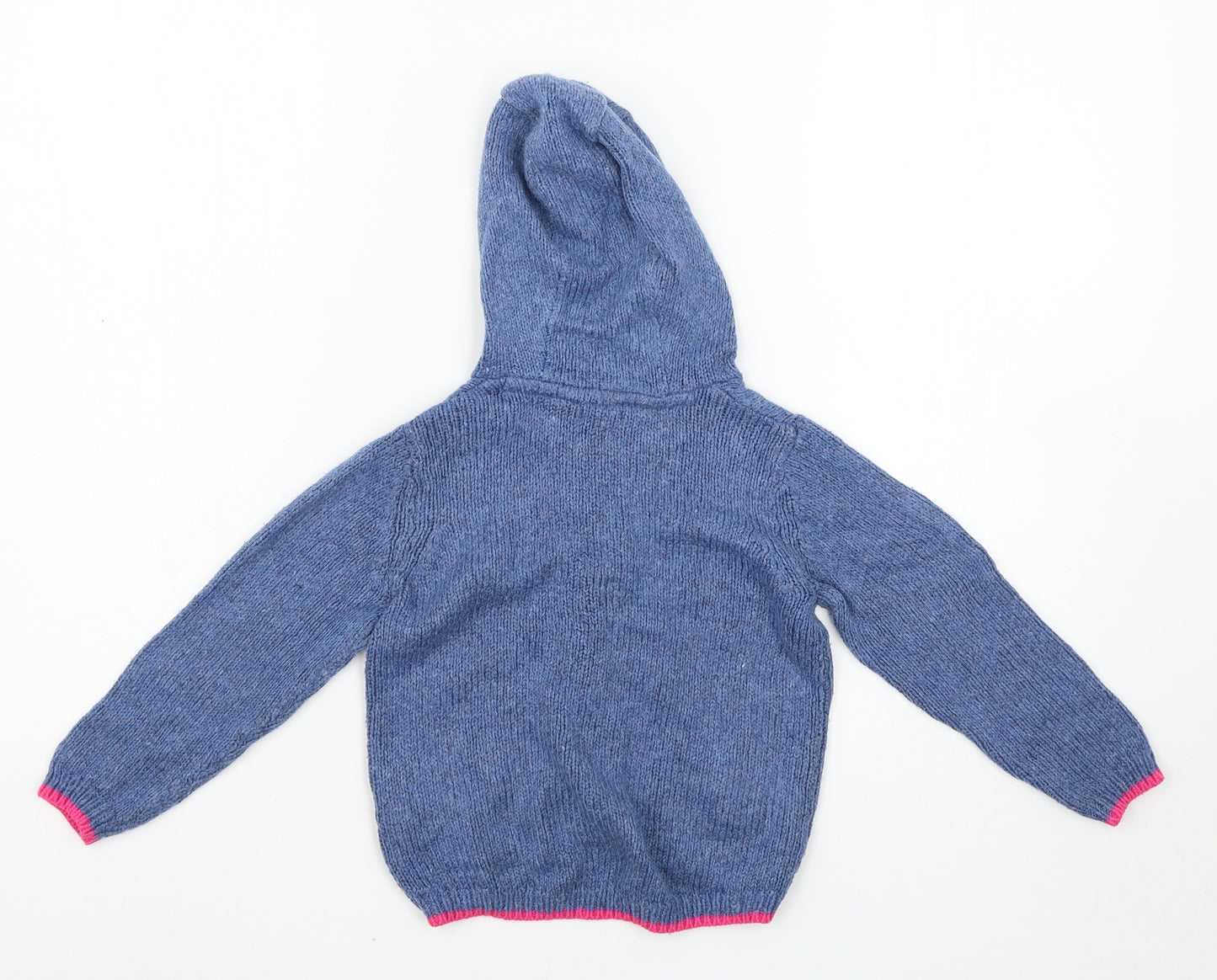 NEXT Girls Blue   Cardigan Jumper Size 2-3 Years