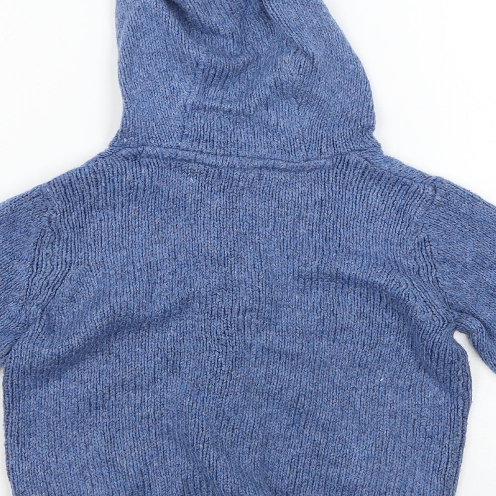 NEXT Girls Blue   Cardigan Jumper Size 2-3 Years