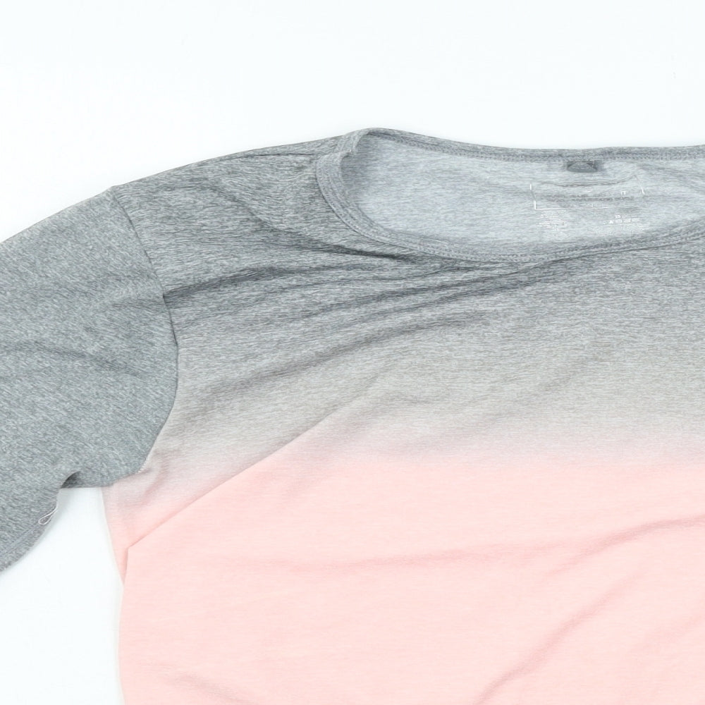 workout Womens Multicoloured   Basic T-Shirt Size XL