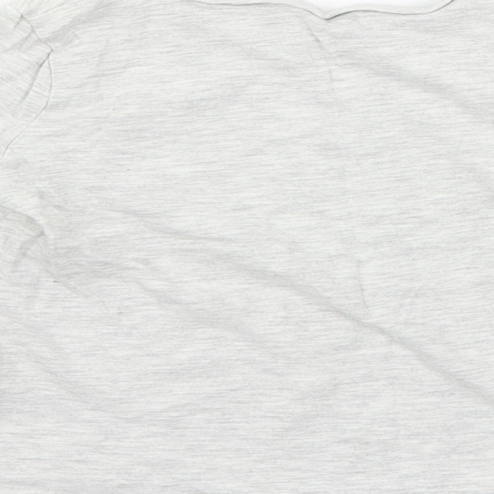 George Girls Grey   Basic T-Shirt Size 2-3 Years