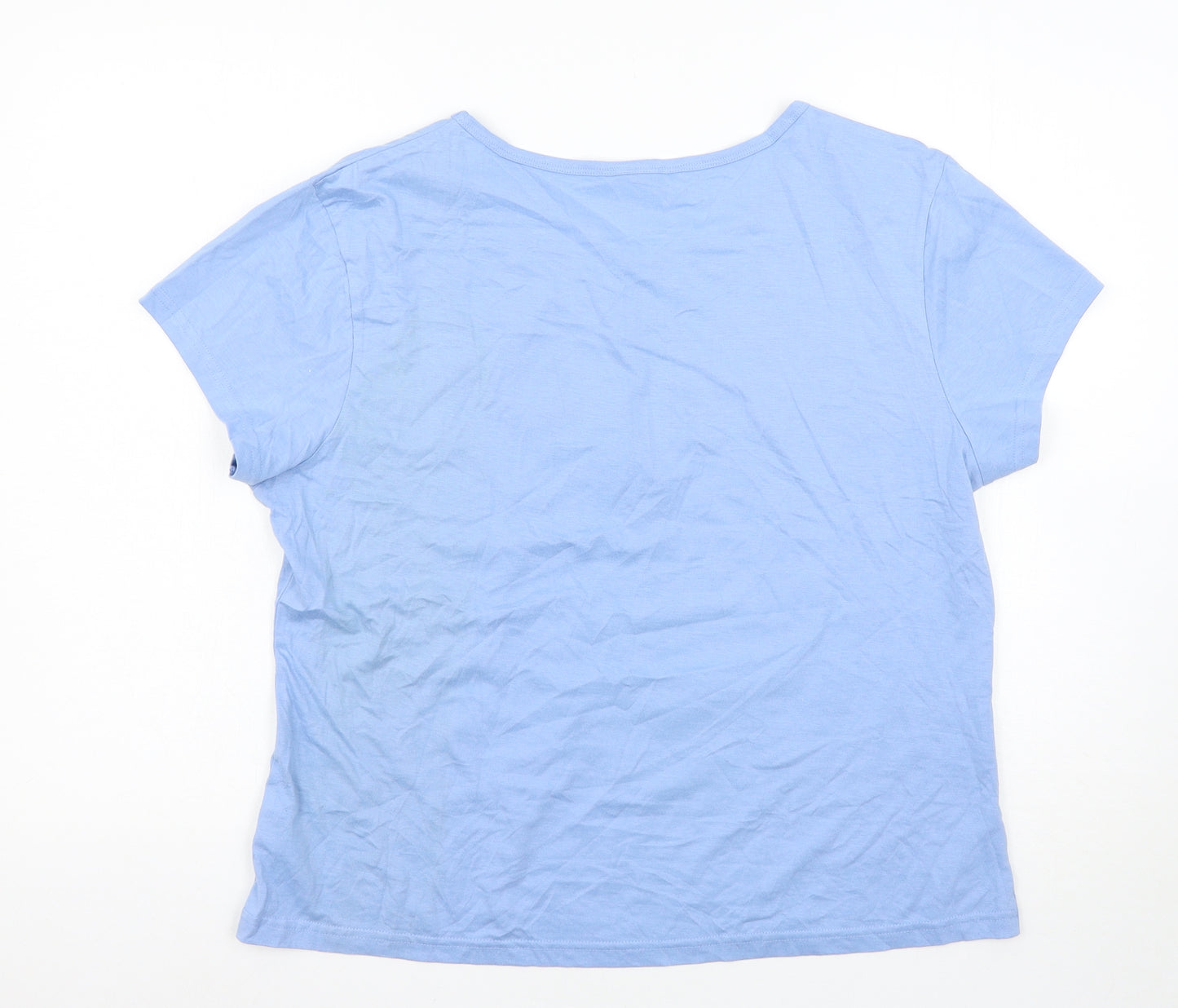 Preworn Womens Blue Solid  Top Pyjama Top Size 22  - Eeyore, disney