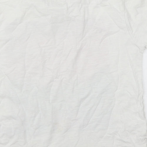 NEXT Boys White   Basic T-Shirt Size 7 Years