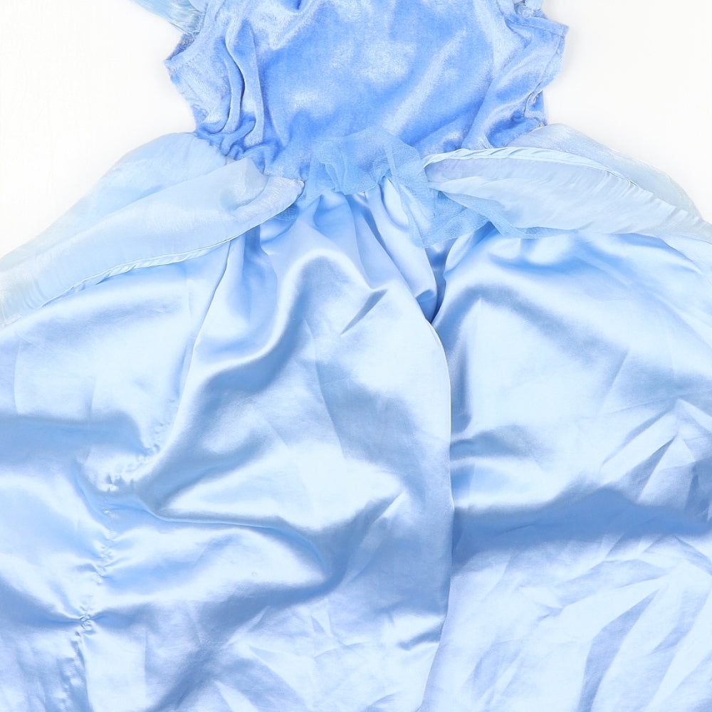 TU Girls Blue   Maxi  Size 3-4 Years  - princess fancy dress, Cinderella