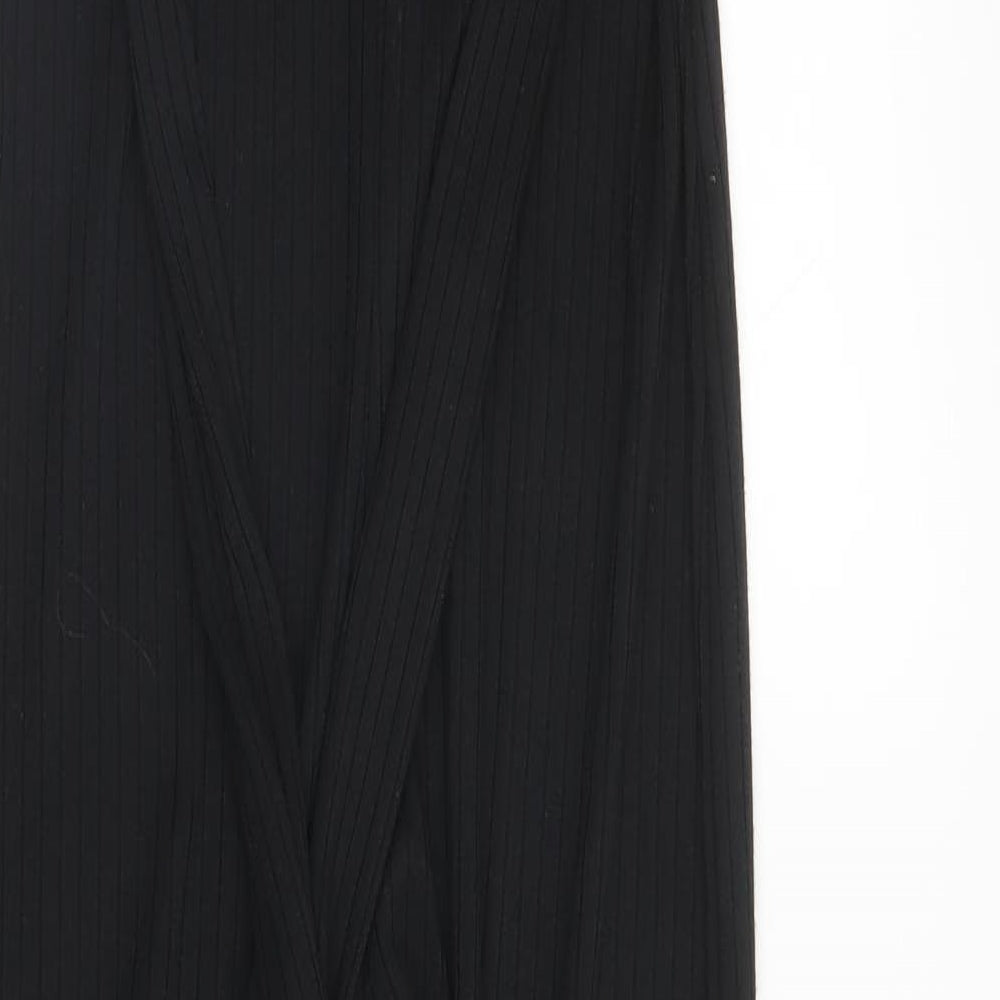 Missguided Womens Black   Jumpsuit One-Piece Size 8