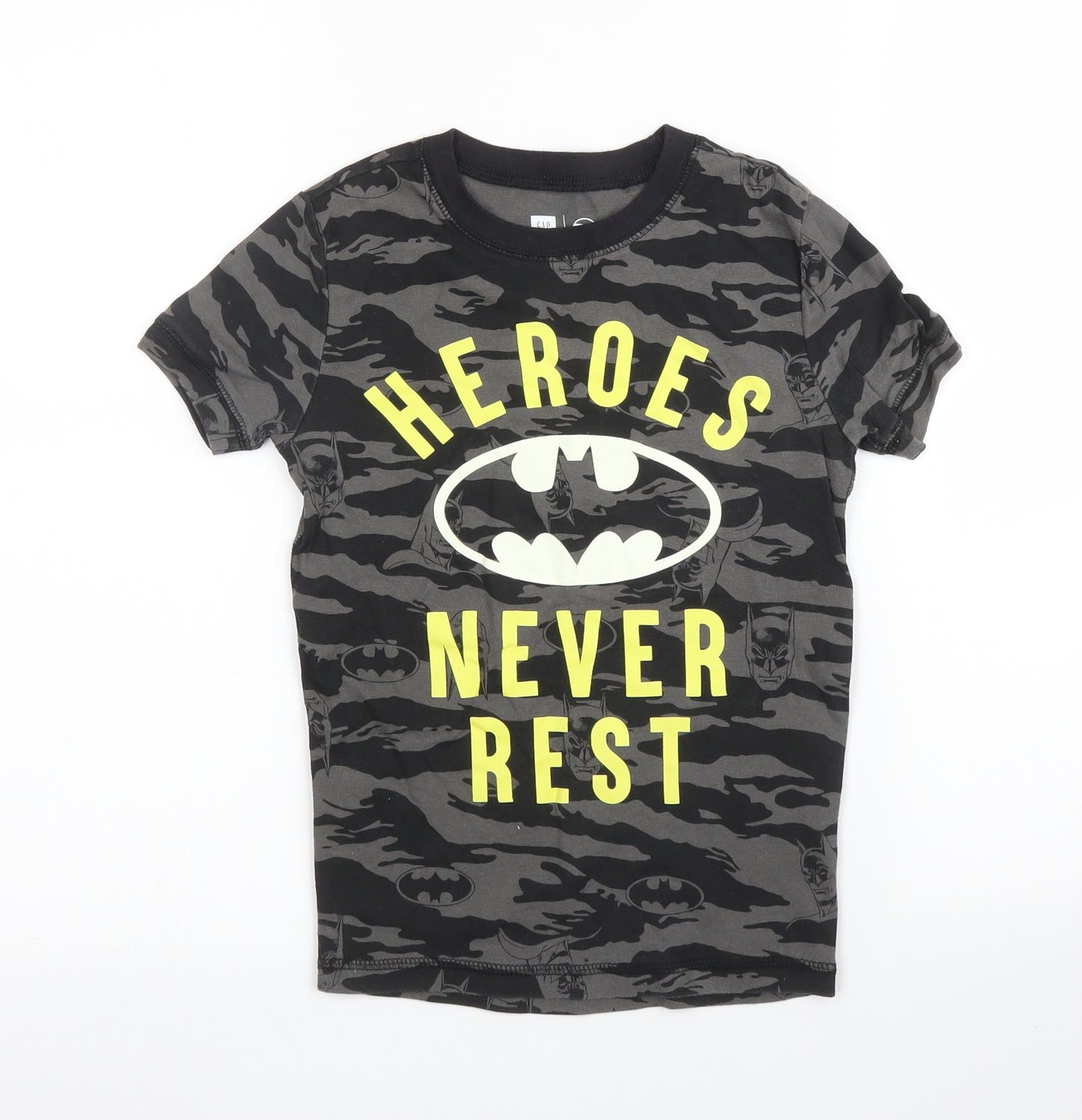 Gap Boys Black   Basic T-Shirt Size 10 Years  - Batman