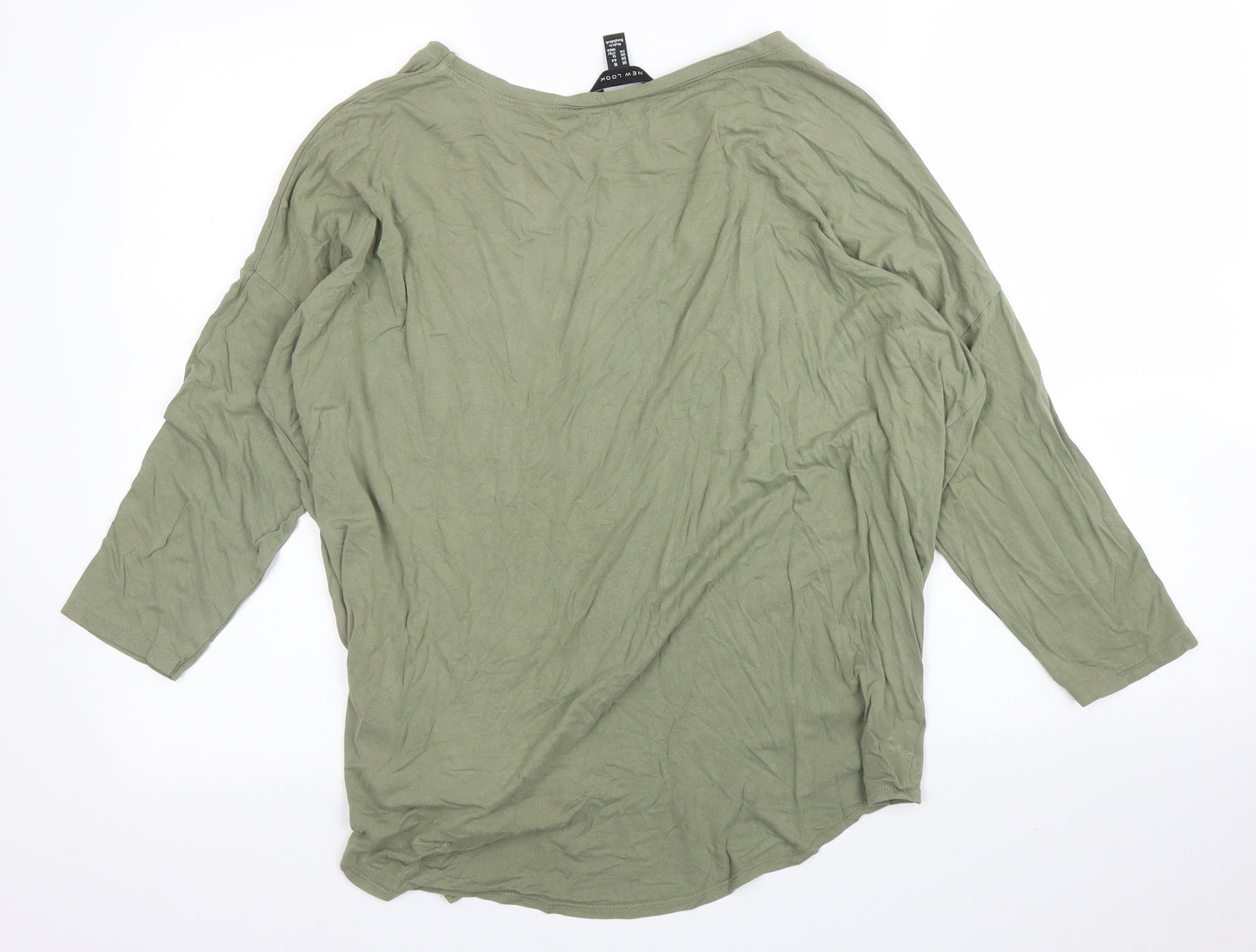 New Look Womens Green   Basic Blouse Size 16