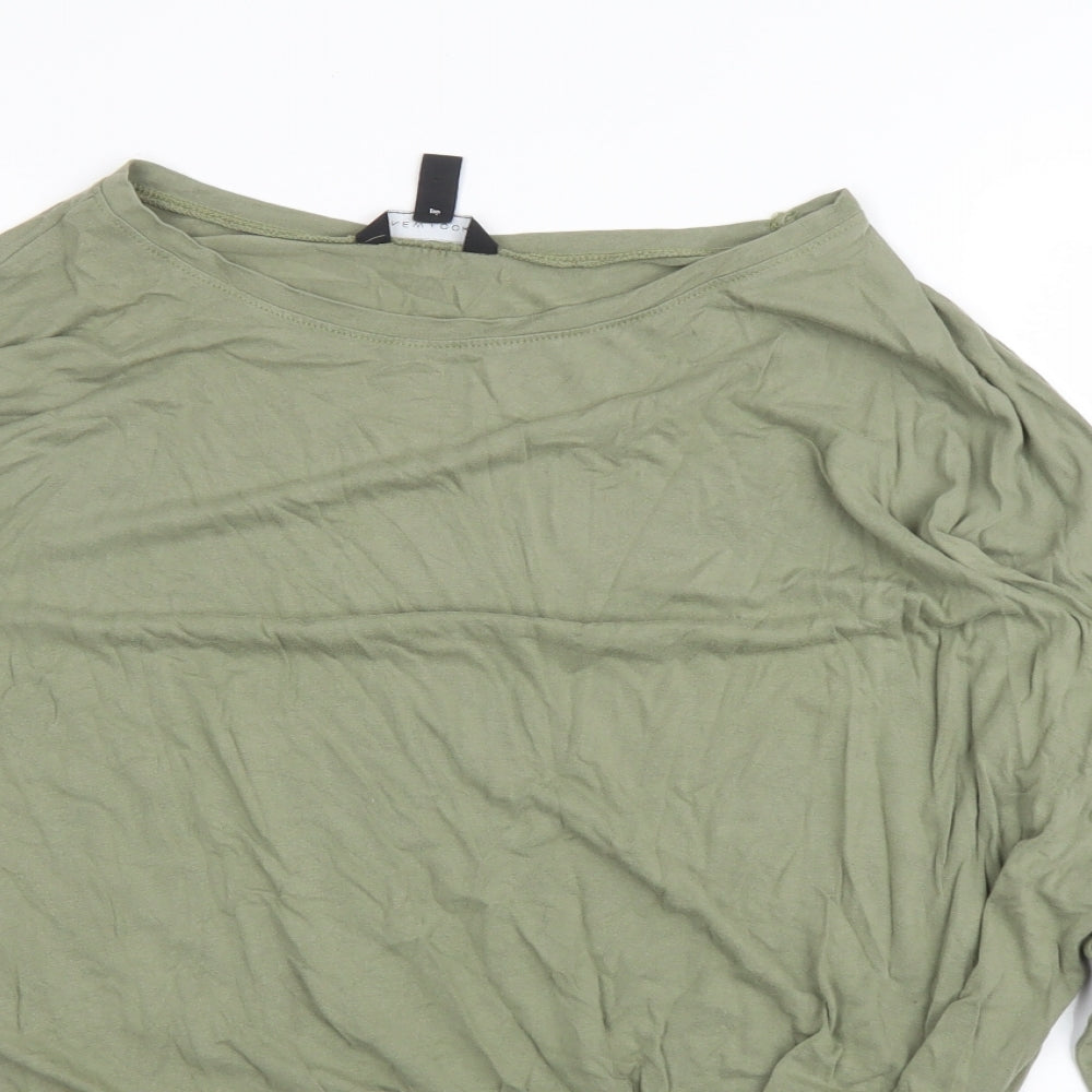 New Look Womens Green   Basic Blouse Size 16