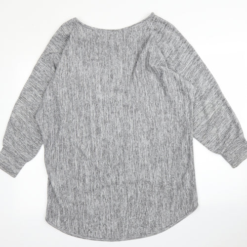 Apricot Womens Grey   Pullover Jumper Size M