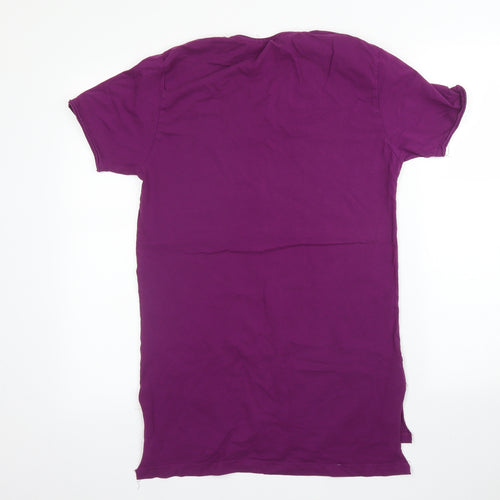 Preworn Womens Purple   Tunic T-Shirt Size M