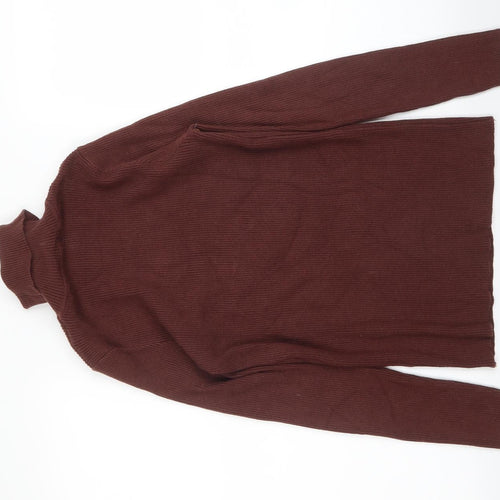 Dazy Womens Brown   Pullover Jumper Size M