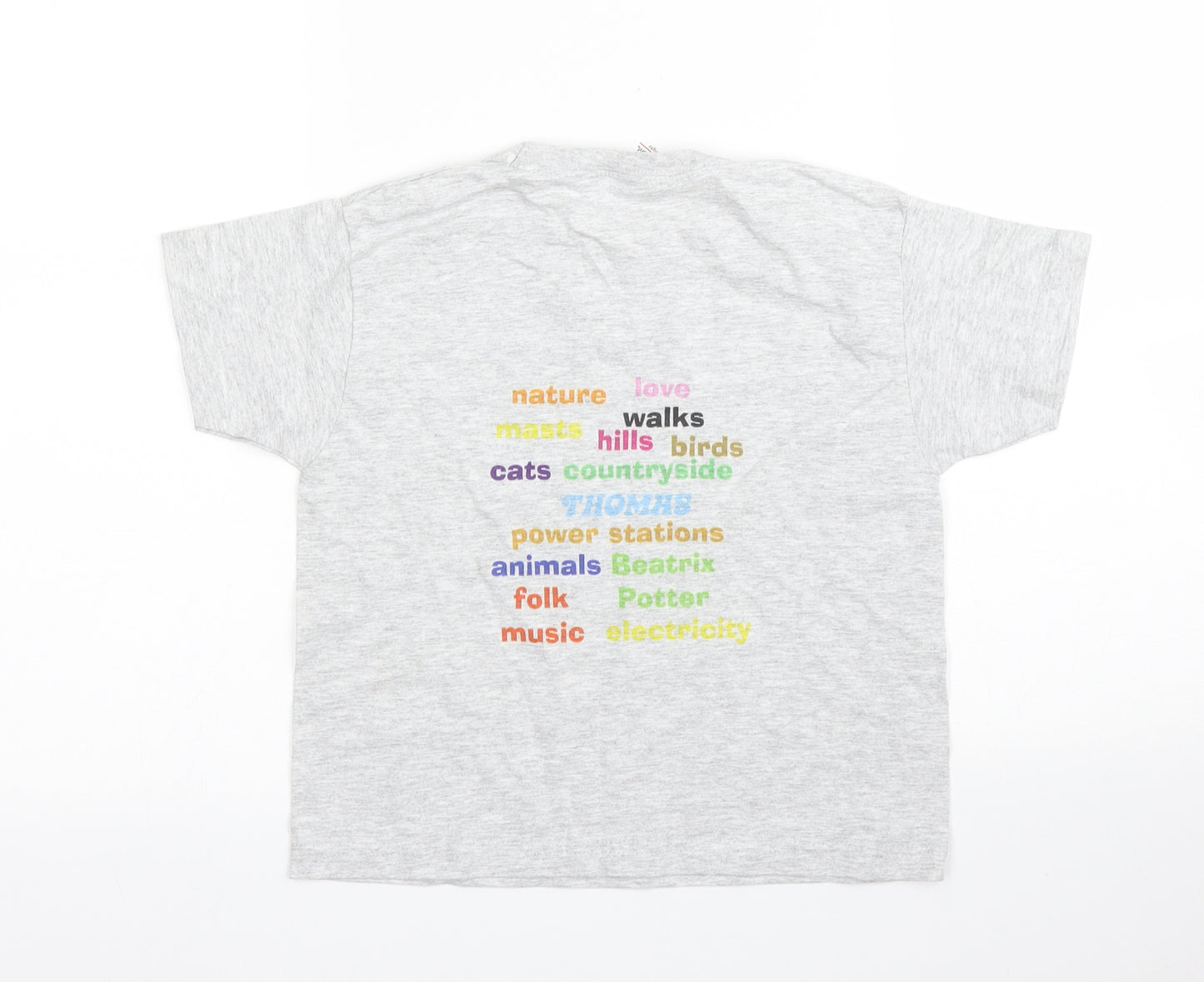 Fruit of the Loom Boys Grey   Basic T-Shirt Size 2 Years