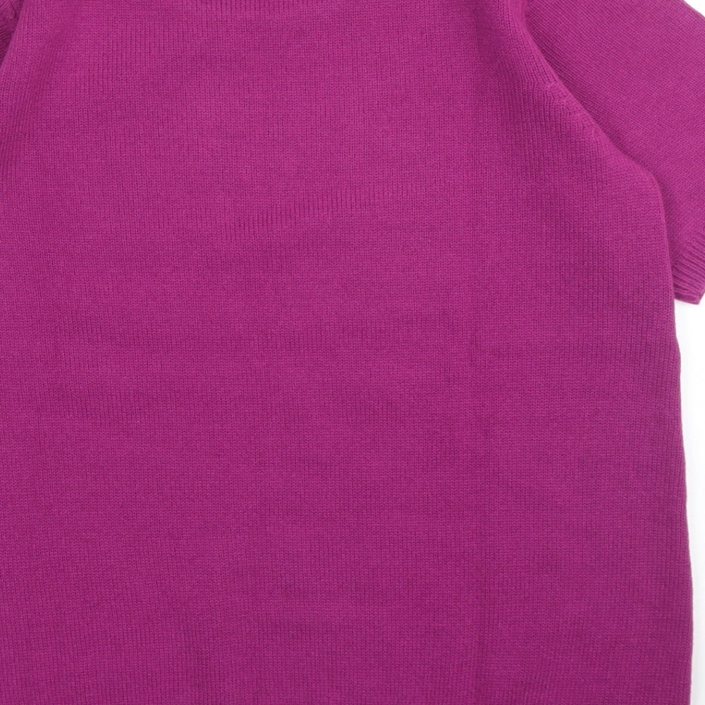 Balsamik Womens Purple   Pullover Jumper Size 14