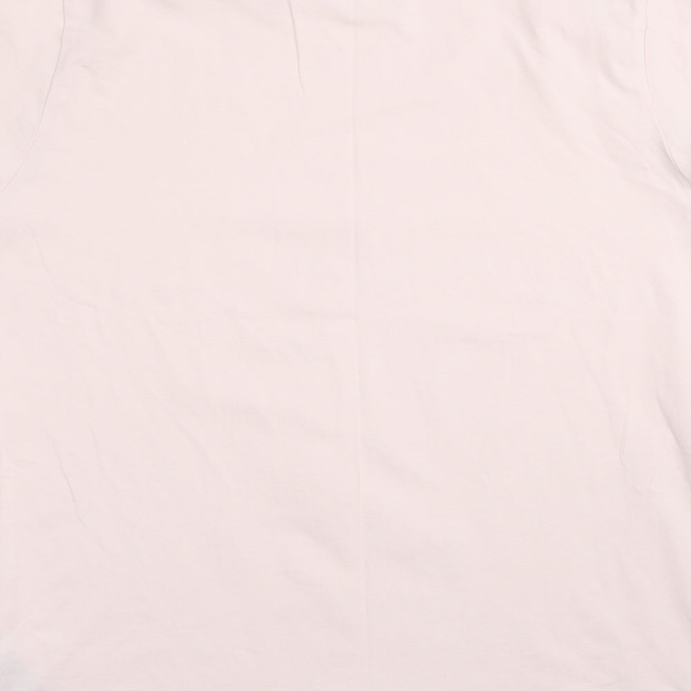M&S Womens Pink   Basic T-Shirt Size 18