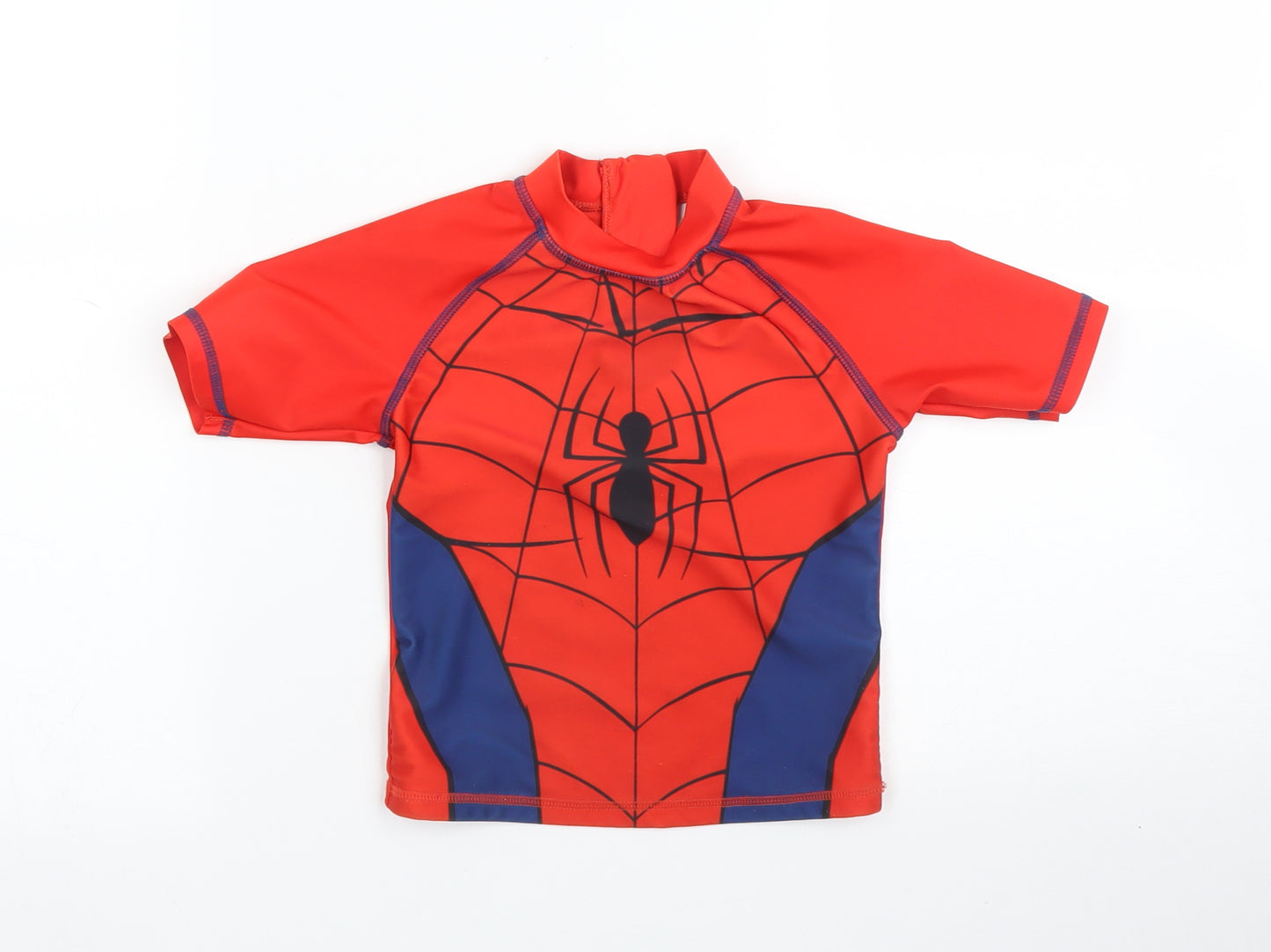 Marvel Boys Red   Basic T-Shirt Size 3 Years  - Spiderman