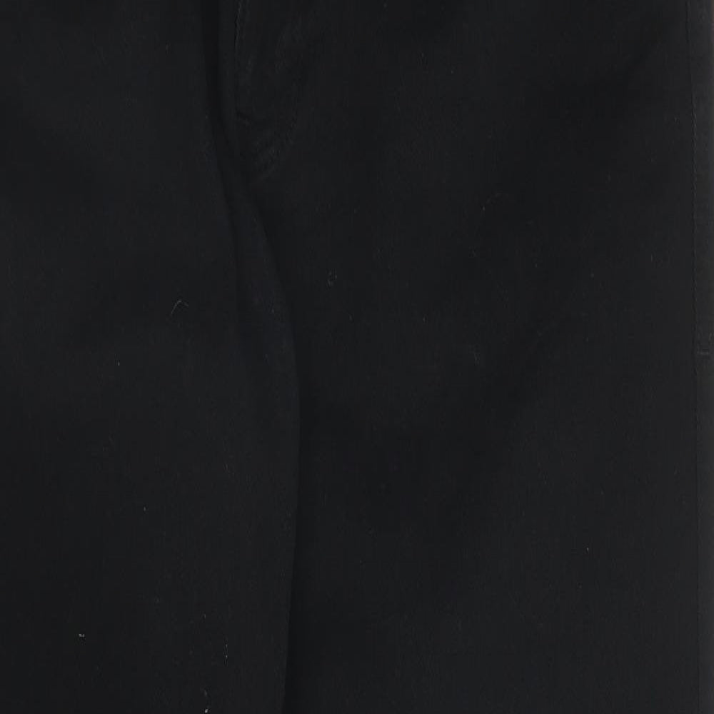 F&F Mens Black  Denim Straight Jeans Size 34 in L30 in
