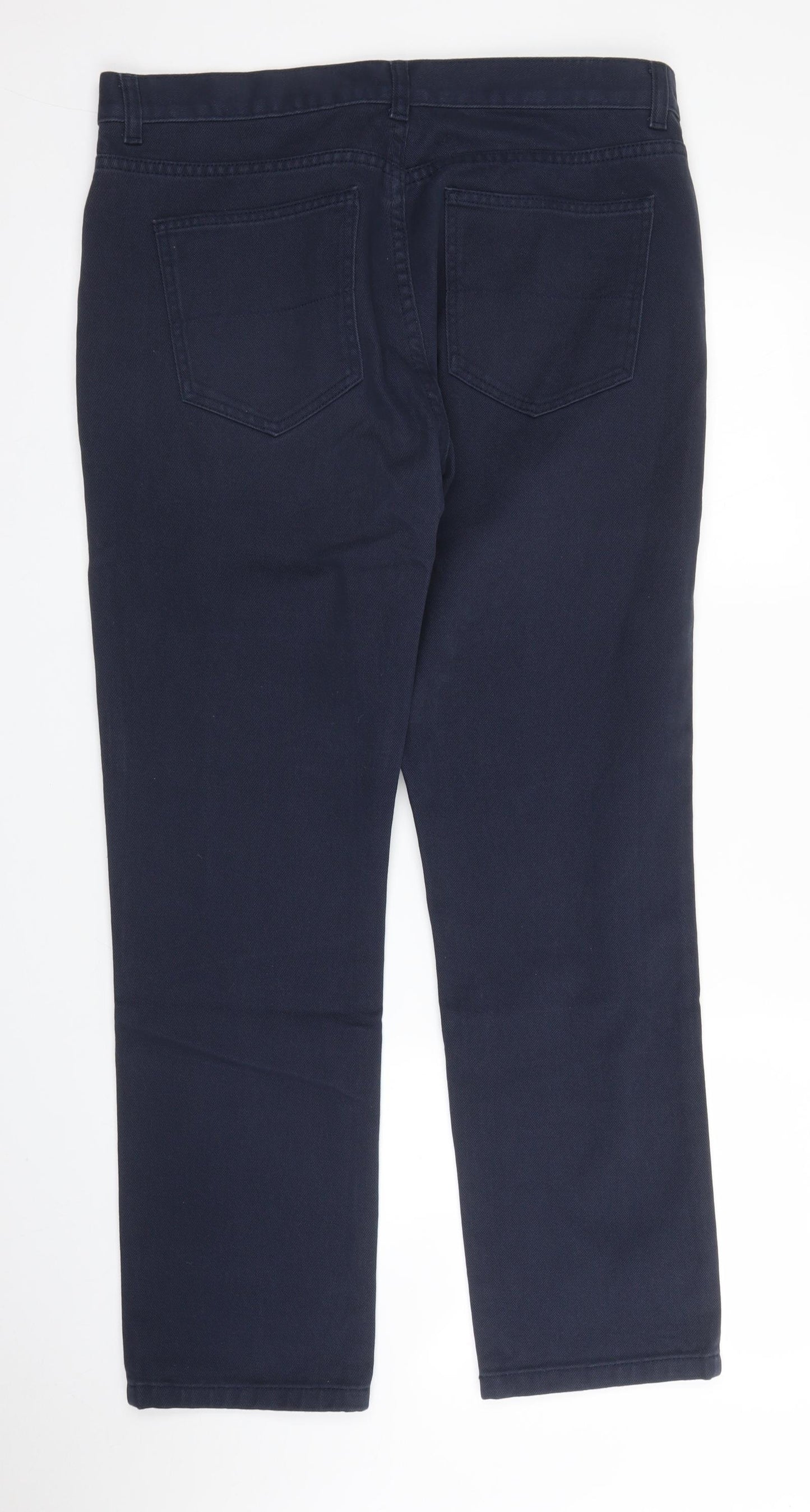 TU Mens Blue  Denim Straight Jeans Size 34 in L30 in