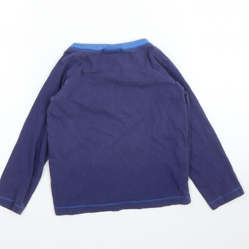 M&Co Boys Blue Solid   Pyjama Top Size 3 Years  - Peppa Pig