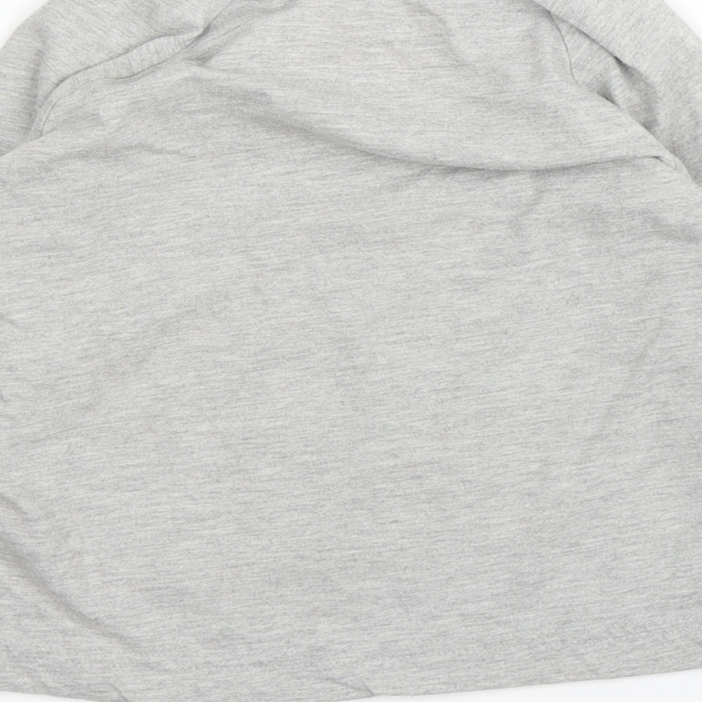 Matalan Boys Grey Solid   Pyjama Top Size 2-3 Years