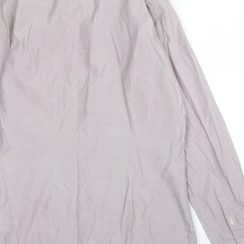 NEXT Mens Purple    Button-Up Size 14.5