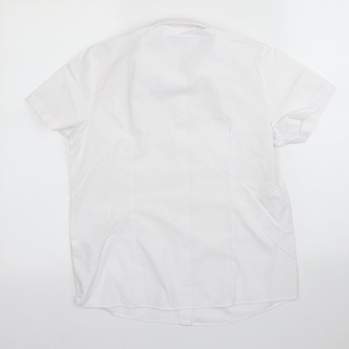 George Boys White   Basic Button-Up Size 11 Years