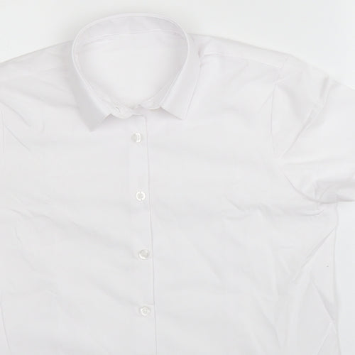 George Boys White   Basic Button-Up Size 11 Years
