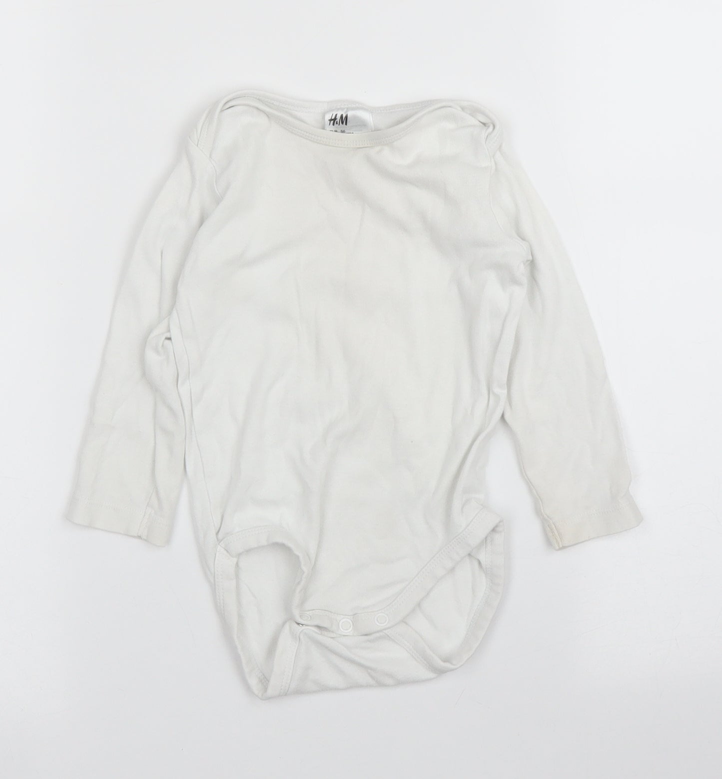 H&M Baby White   Babygrow One-Piece Size 12 Months