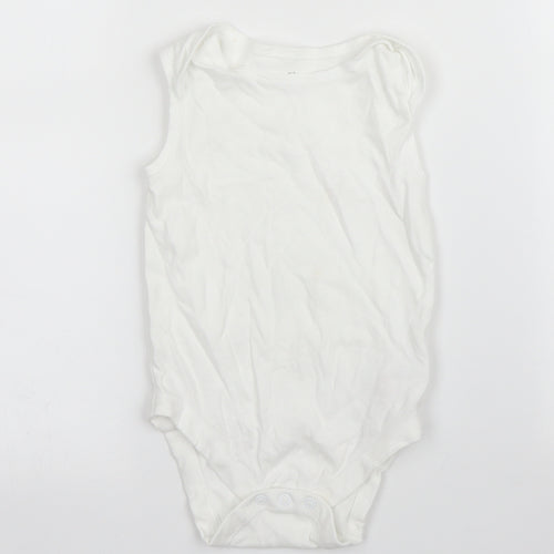 Early Days Baby White   Babygrow One-Piece Size 18 Months
