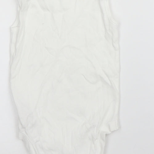 Early Days Baby White   Babygrow One-Piece Size 18 Months