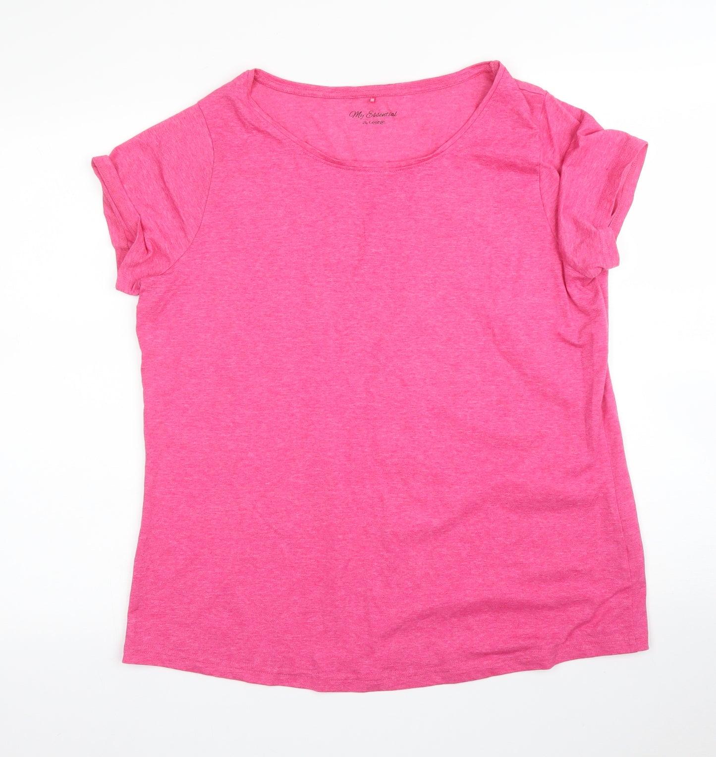 George Womens Pink   Basic T-Shirt Size 20