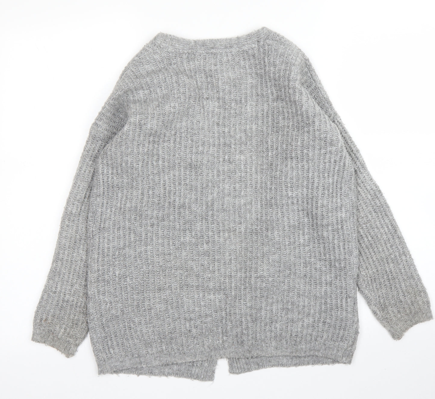 Primark Girls Grey   Cardigan Jumper Size 8 Years