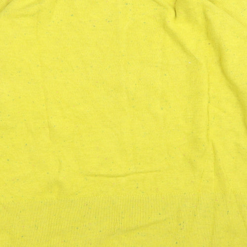 M&Co Womens Yellow   Pullover Jumper Size M