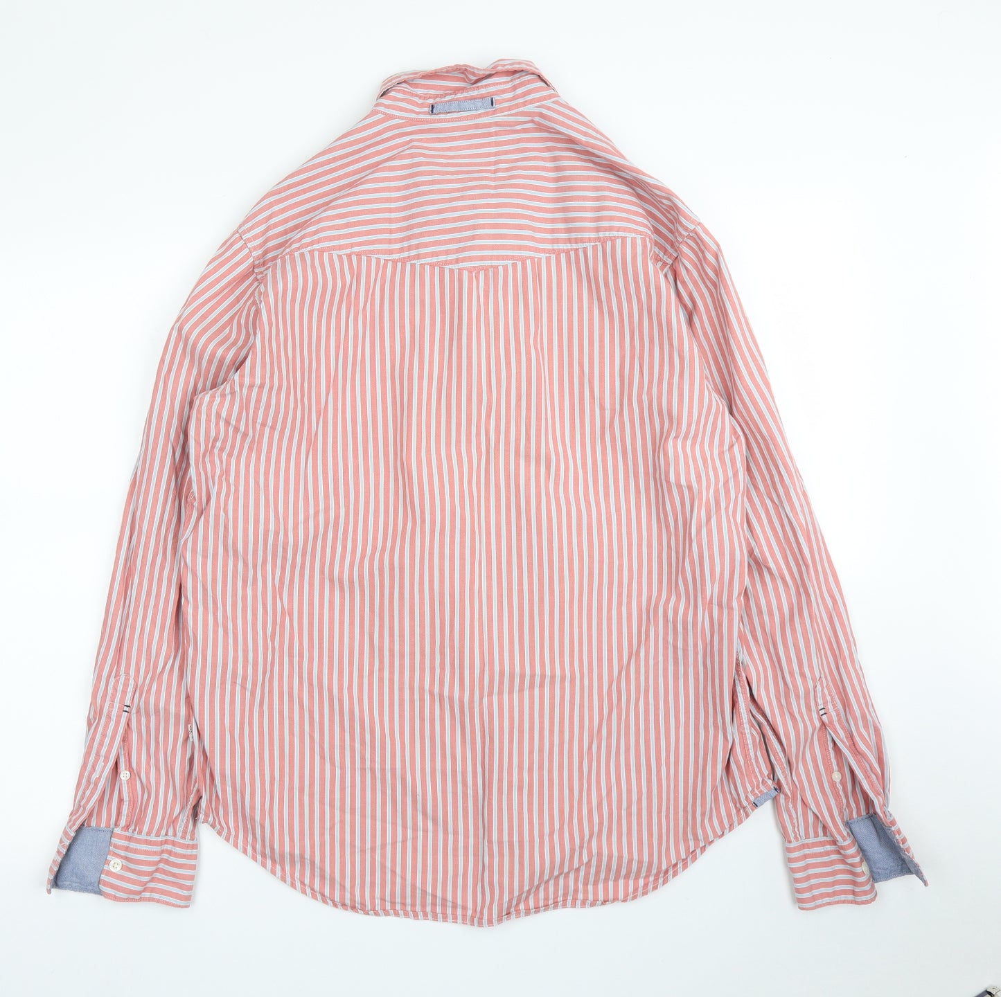 Levi's Mens Pink Striped   Button-Up Size L
