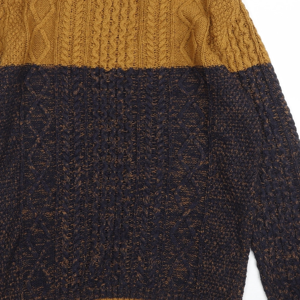 River Island Mens Blue   Pullover Jumper Size S