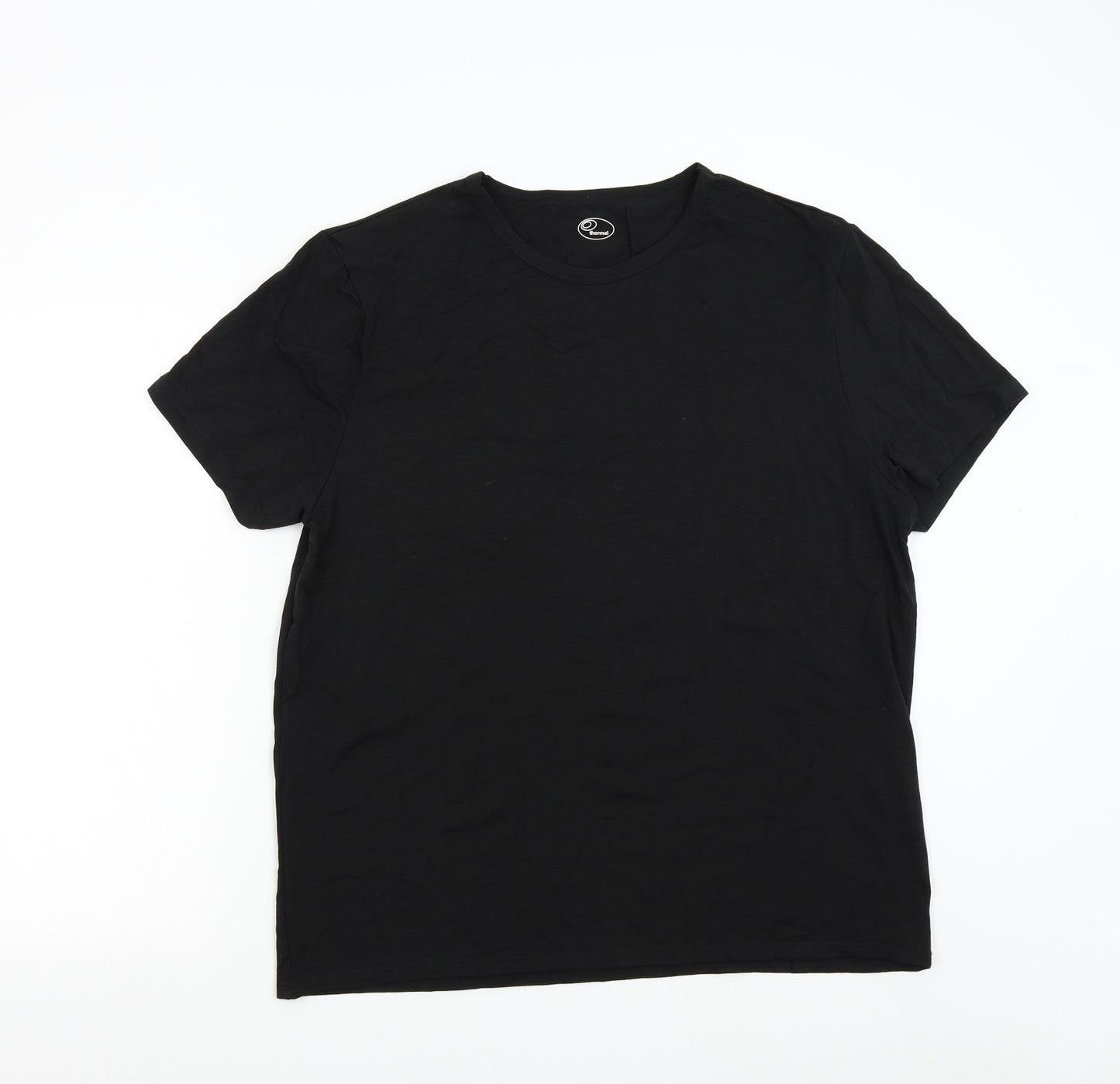 M&S Mens Black    T-Shirt Size 2XL