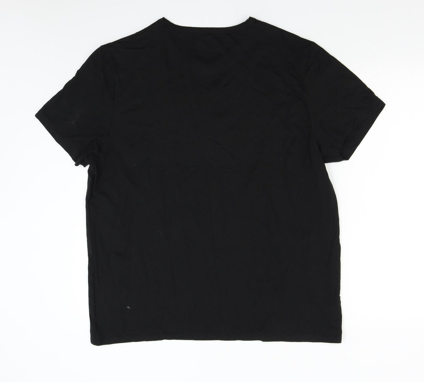 M&S Mens Black    T-Shirt Size 2XL