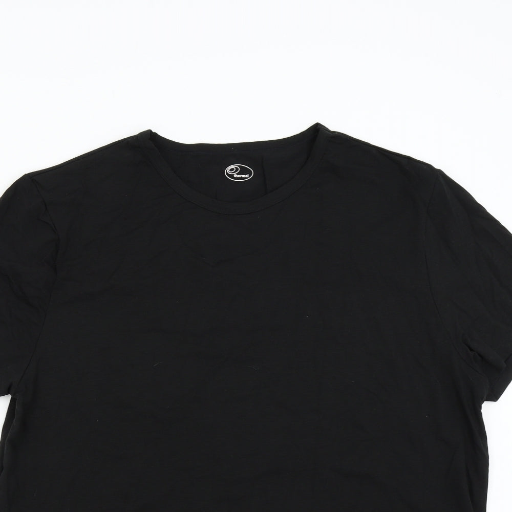 M&S Mens Black    T-Shirt Size 2XL