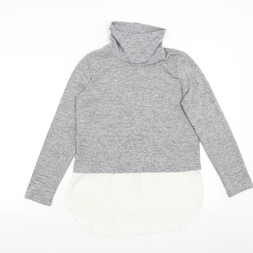 Primark Womens Grey   Pullover Jumper Size 8