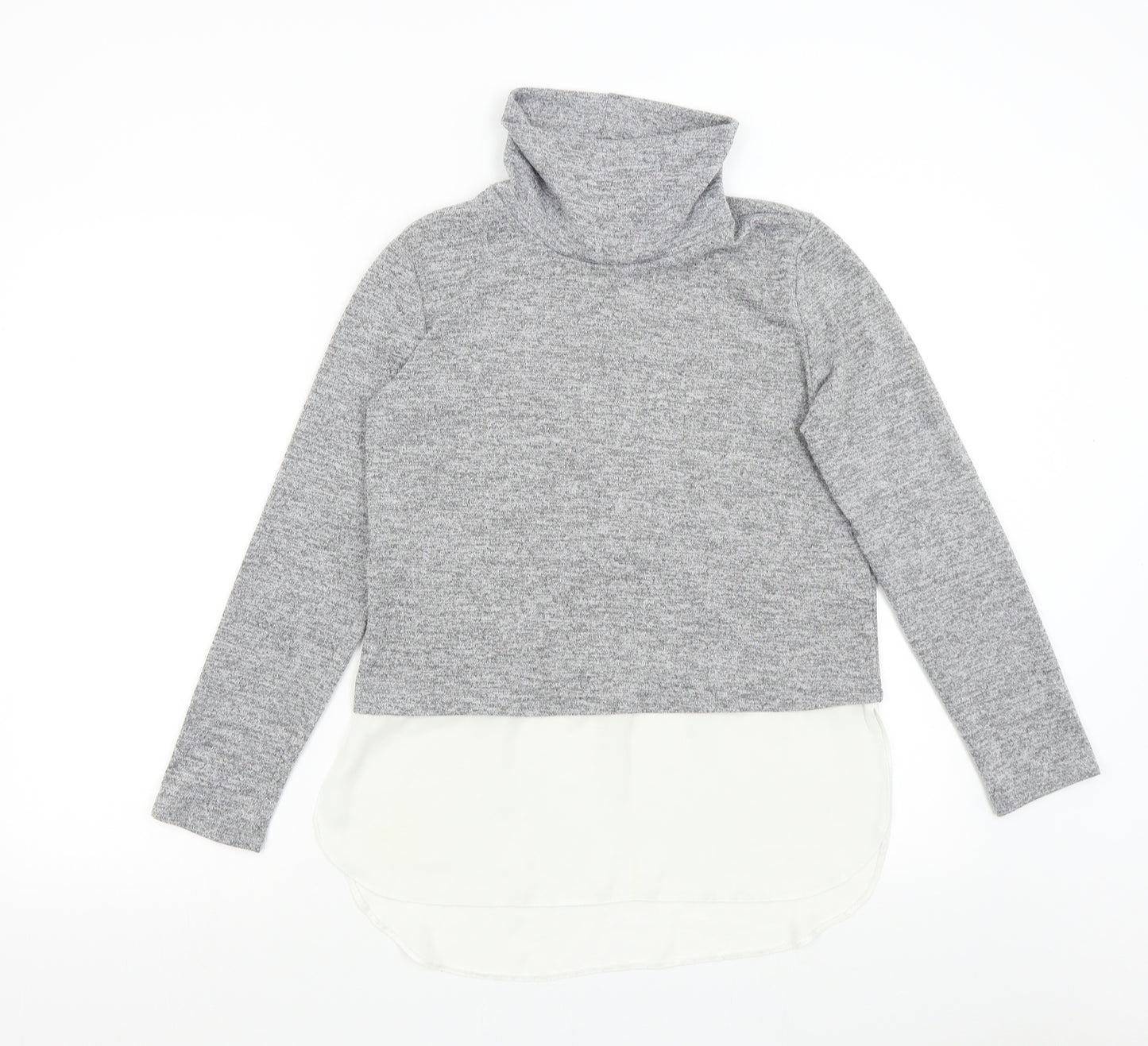 Primark Womens Grey   Pullover Jumper Size 8
