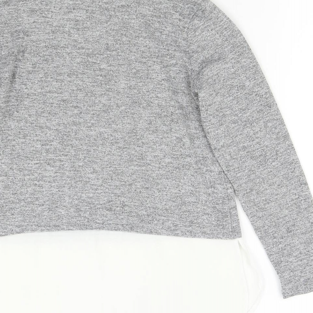 Primark Womens Grey   Pullover Jumper Size 8