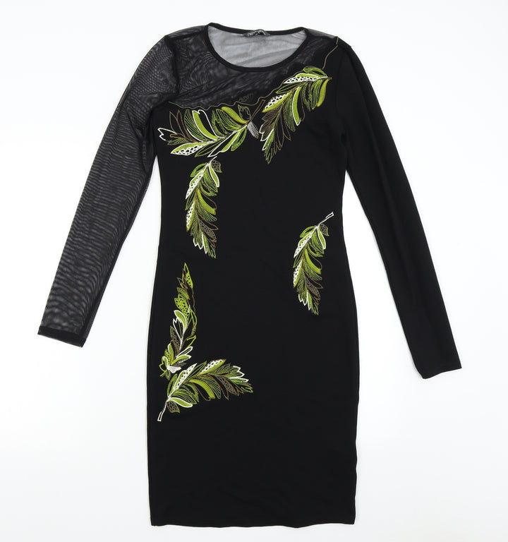 NEXT Womens Black Bodycon Size 8