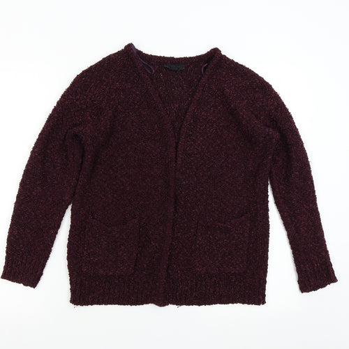 Topshop Womens Red   Cardigan Jumper Size 8