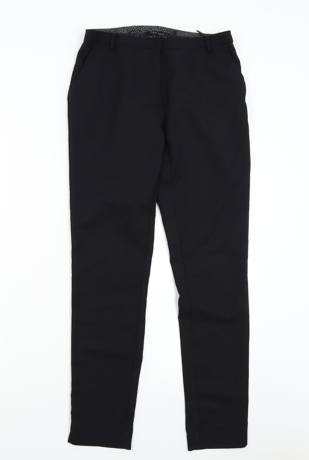 New Look Womens Black   Trousers  Size 8 L29 in