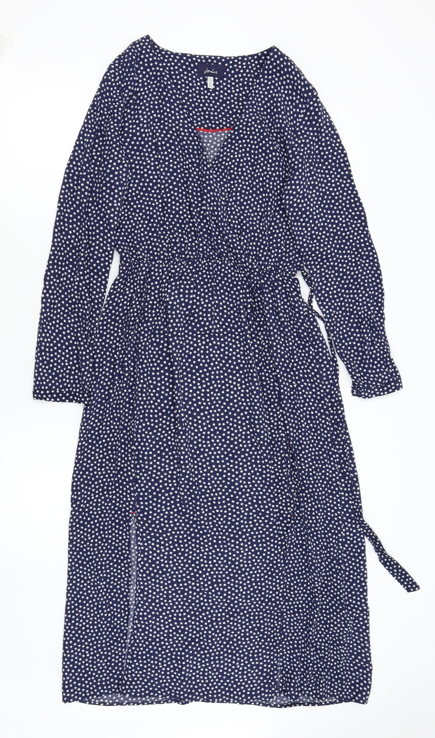 Joules Womens Blue Geometric  Maxi  Size 10