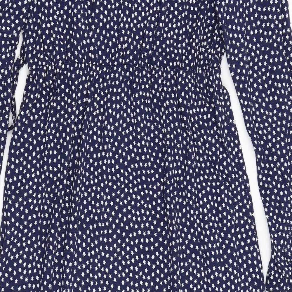 Joules Womens Blue Geometric  Maxi  Size 10