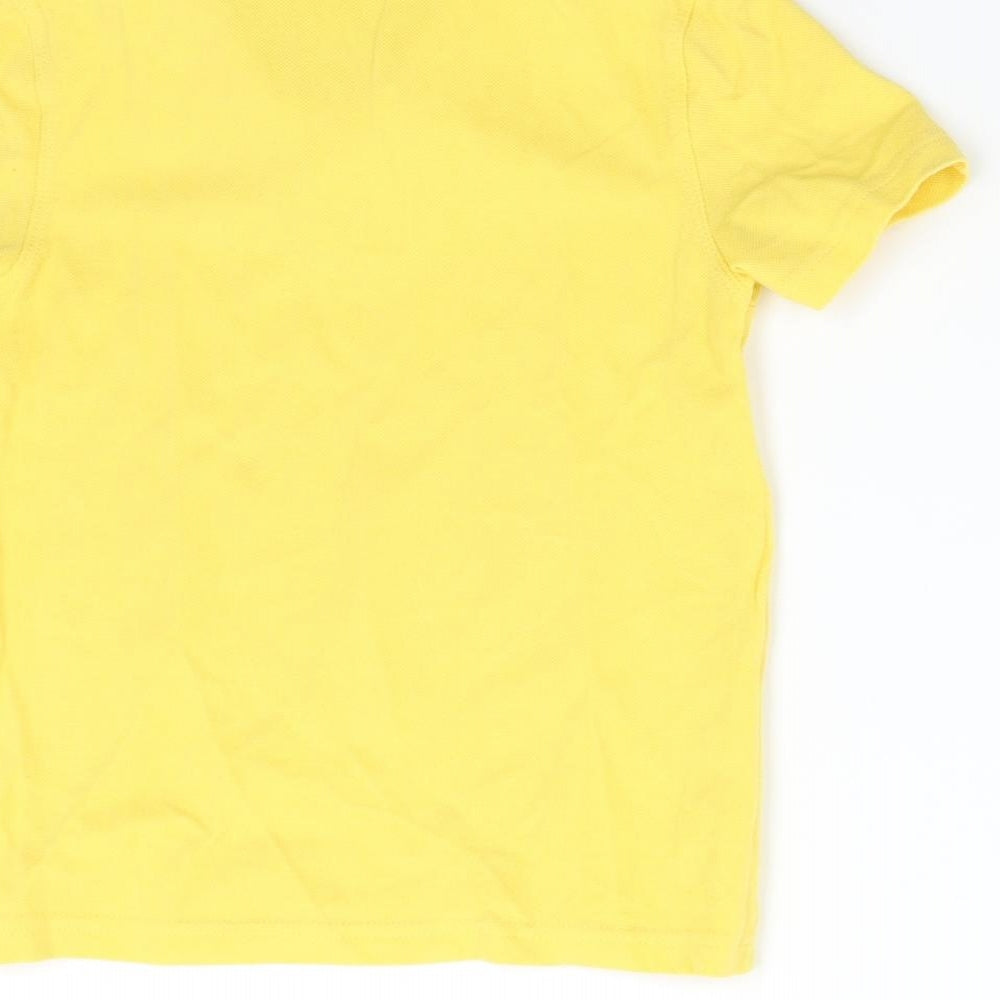F&F Boys Yellow   Basic Polo Size 7-8 Years